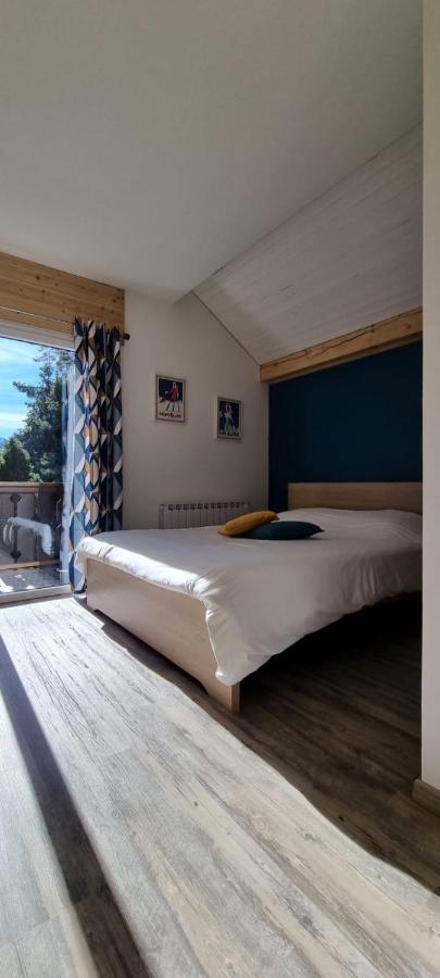 Mont Bivouac, Chambre,Entree Et Sdb Privee,Balcon Vue Mtblanc Passy  Exteriör bild
